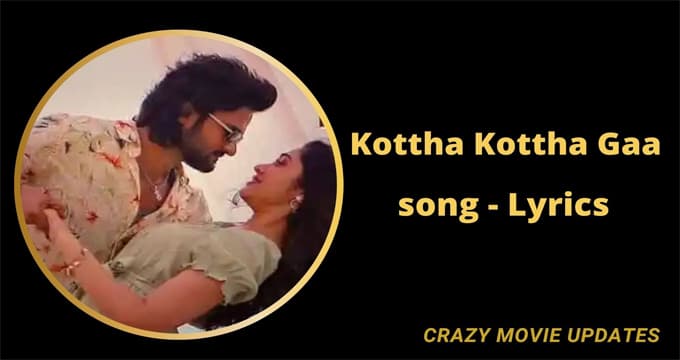 Kottha Kottha Gaa Song lyrics in English