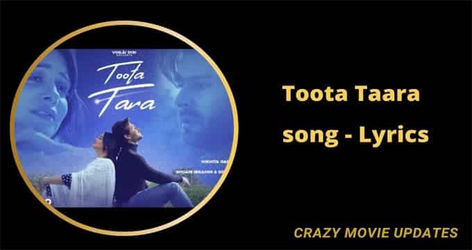 Toota Taara Song Lyrics in English