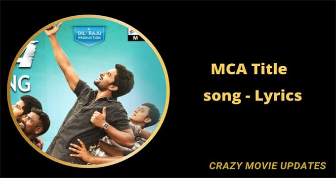 MCA Title Song Lyrics in English