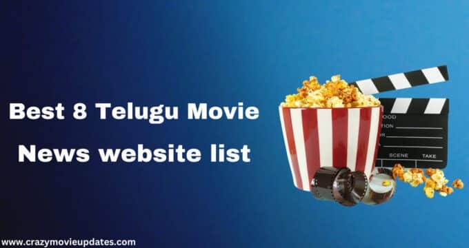 Best 8 Telugu Movie news websites